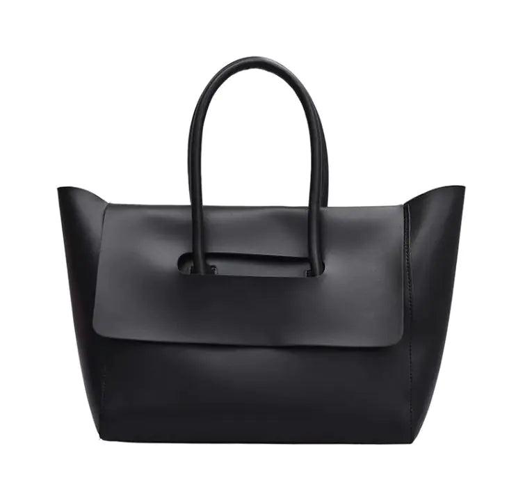 High Quality PU Leather Womens Handbag Large Capacity