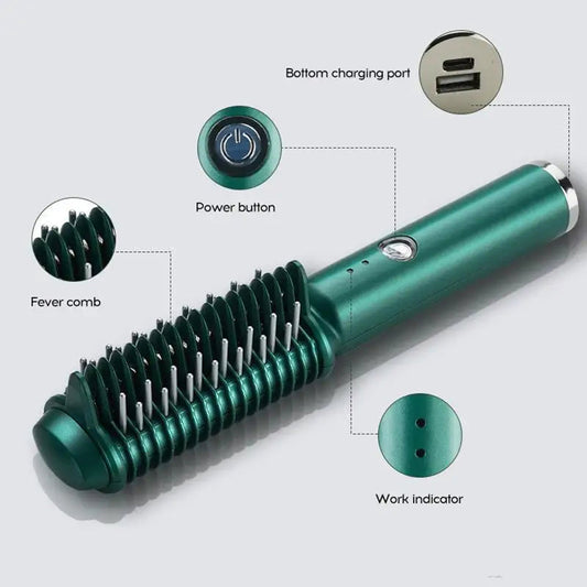 Dual Purpose Electric Hair Comb