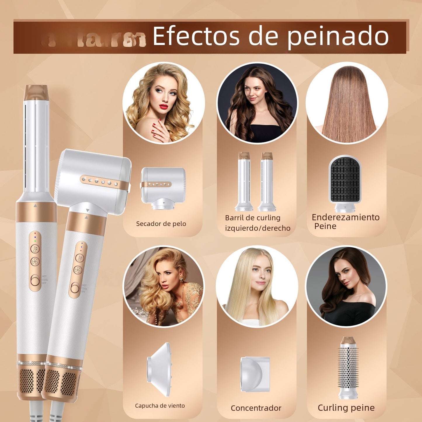 7-in-1 Hot Air Brush