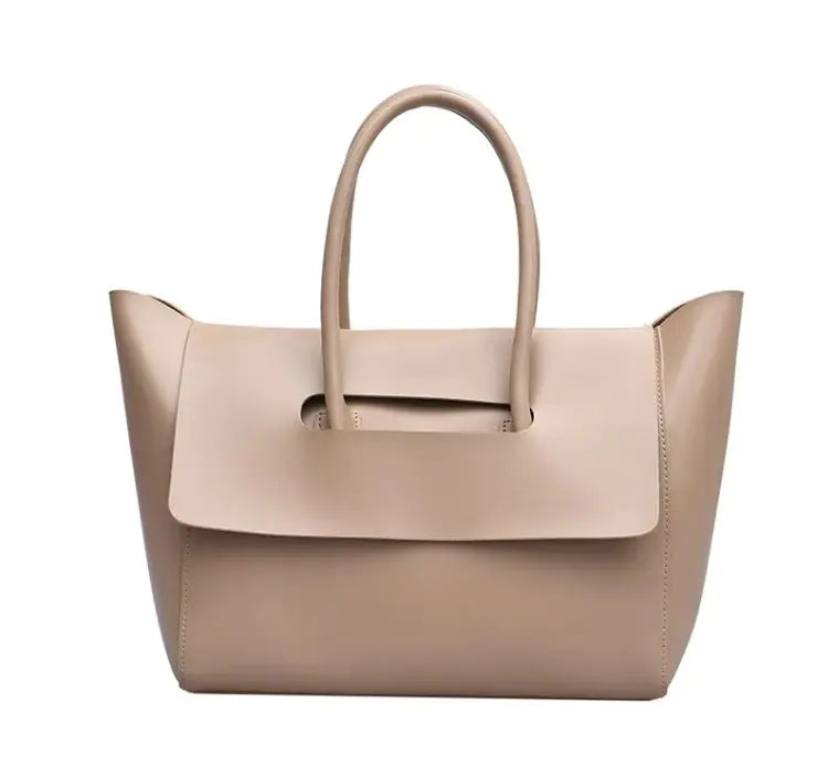 High Quality PU Leather Womens Handbag Large Capacity