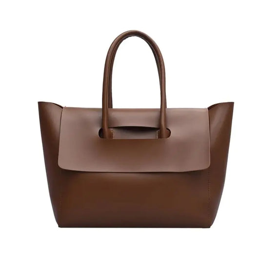 High Quality PU Leather Womens Handbag Large Capacity